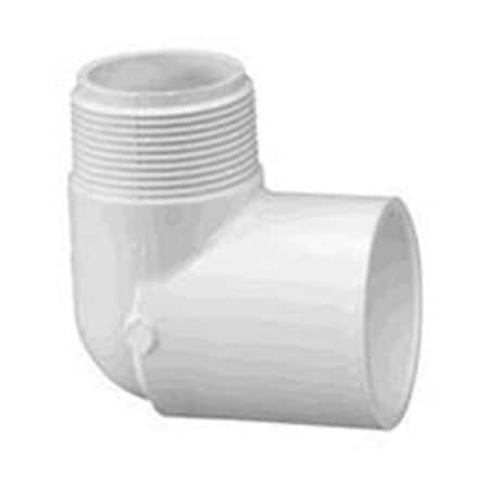 Westlake Pipe & Fittings 0.5 in. Male Pipe Thread Socket 90 deg Elbow Street PV410005